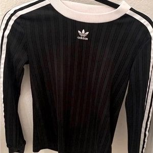 Adidas Trefoil Long Sleeve 3 striped Top